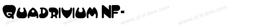 Quadrivium NF字体转换